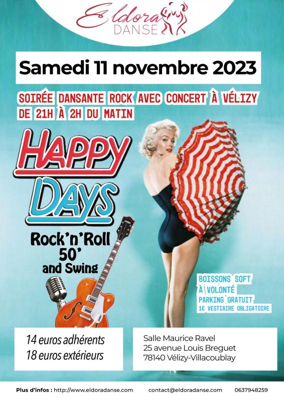 L'orchestre HAPPY DAYS à Vélizy avec Eldoradanse