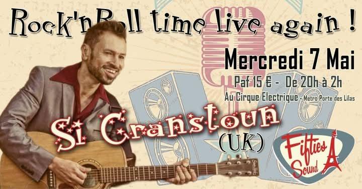 Si Cranstoun au Cirque Electrique
