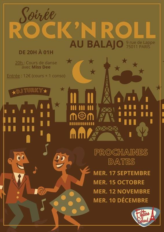 Soirée Rock'n Roll au Balajo