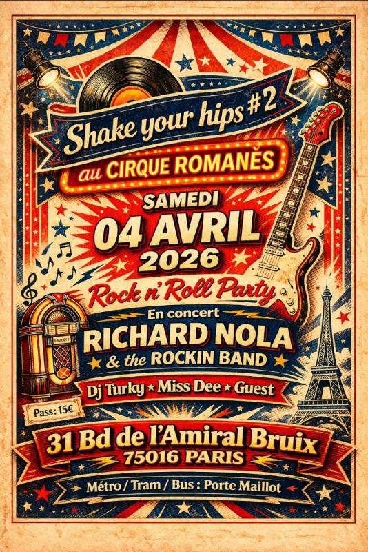 Rock n Roll Party avec l'orchestre Richard Nola