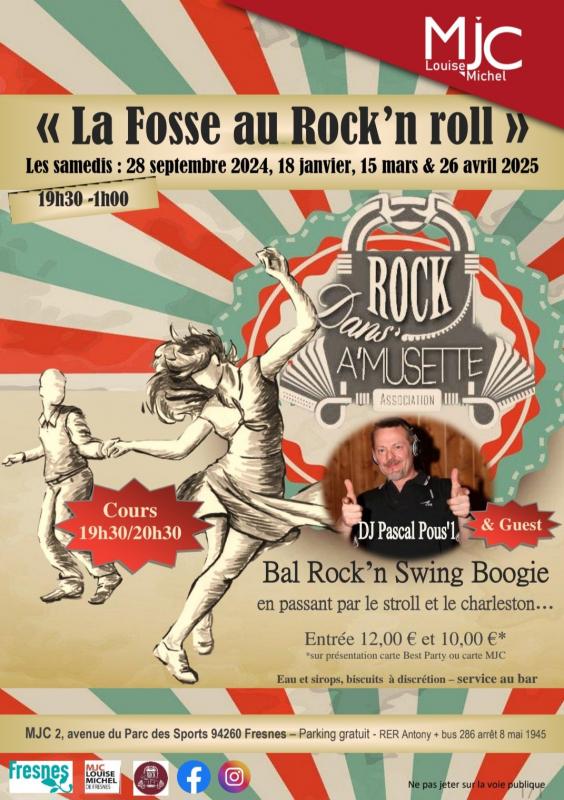 Soirée Rock'n Roll à la MJC de Fresnes