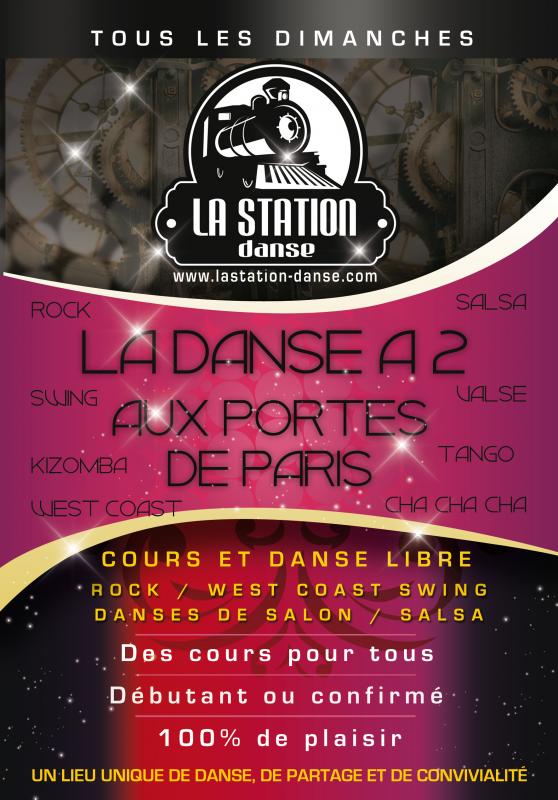 LA STATION DANSE, un lieu unique aux portes de Paris avec 4 salles, 4 ambiances, 4 Dj's et de nombreux cours