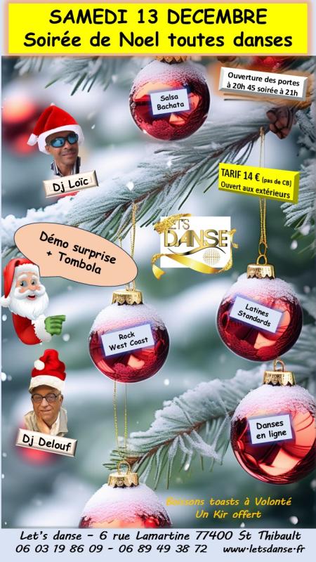                                     Soirée toutes danses deux Dj Loïc & Delouf 77 St Thibault 