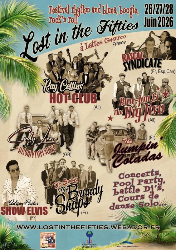 Festival Lost in the Fifties à Lattes