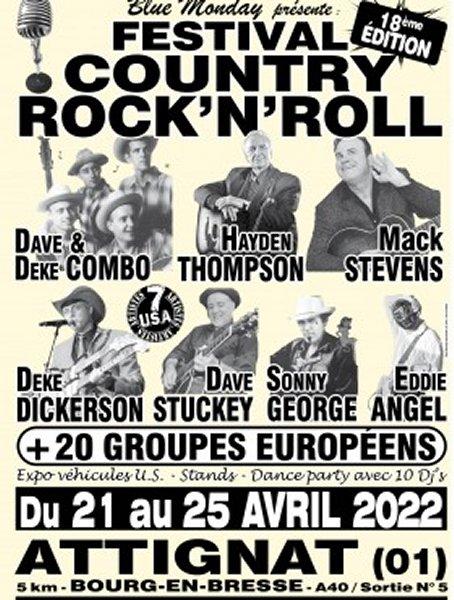Festival Country & Rock'n Roll à Attignat (Ain)