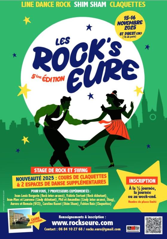 Stage Rock et Swing + Soirées dansantes à Saint Prest (28)