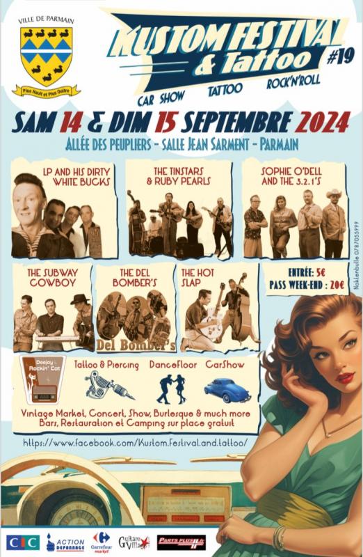 KUSTOM FESTIVAL & TATOO à Parmain (95)